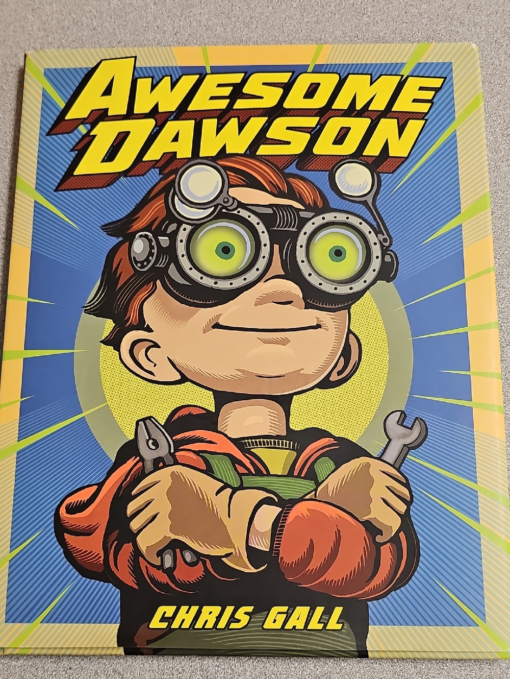 Awesome Dawson by Chris Gall - Bright Comic Cover